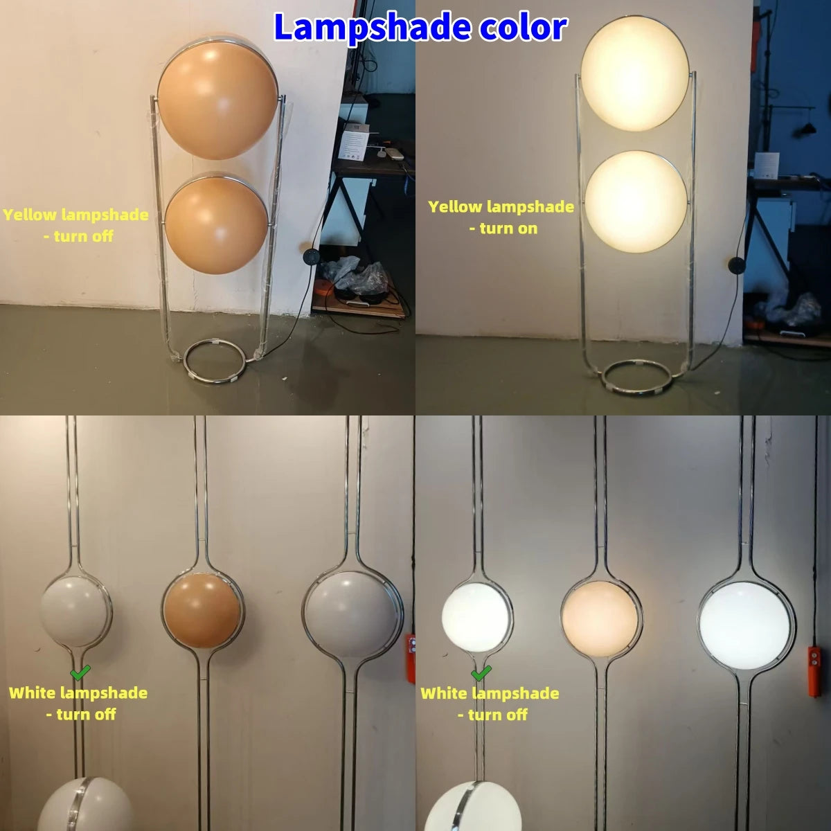 Nordic Designer Garrault Delord LED Floor Lamp Chrome Metal Acrylic Ball Floor Light Living Room Hotel Indoor Decoration Lamp