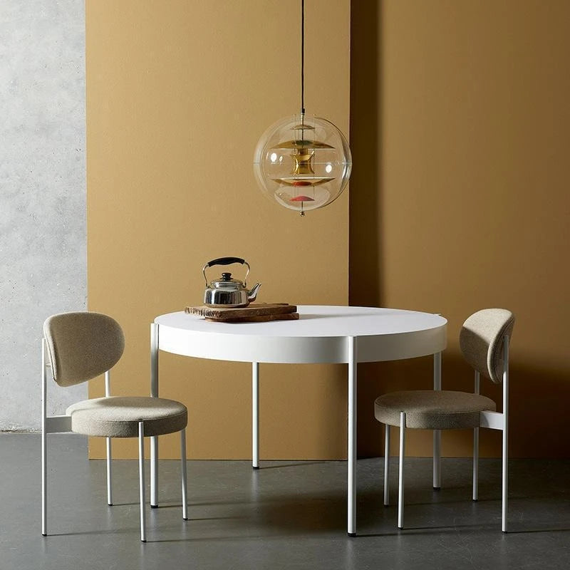 Nordic Acrylic Pendant Light  White Gold Silver Circular Hanging Lighting Luxury Bedroom Lighting Living Room Decoration