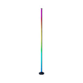 Smart RGB LED Corner Floor Lamp Music Rhythm Timing Remote Control Light for Living Room Bedroom Gaming Zone