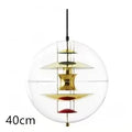 Nordic Acrylic Pendant Light  White Gold Silver Circular Hanging Lighting Luxury Bedroom Lighting Living Room Decoration