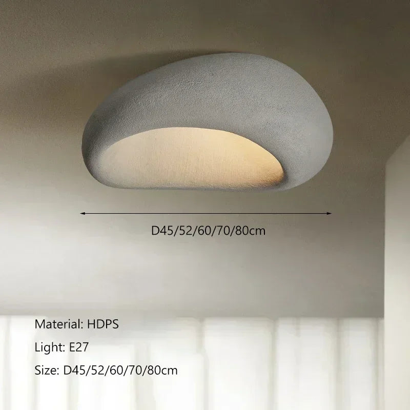 Nordic Minimalist Wabi Sabi Style Affordable Luxury Chandelier Cream Style Bedroom Ceiling Lights Lustre Home Decor LED Fixtures