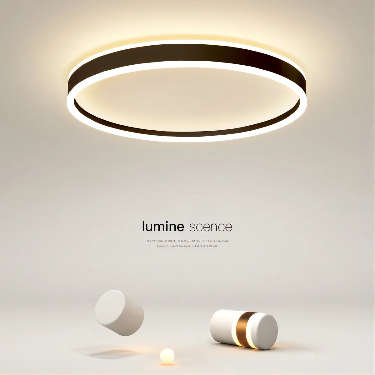 Modern Minimalism Round Led Ceiling Lights Dimmable Living Room Bedroom Lamp Indoor Lighting Home Decor Study Luster Fixtures