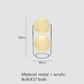 Nordic Designer Garrault Delord LED Floor Lamp Chrome Metal Acrylic Ball Floor Light Living Room Hotel Indoor Decoration Lamp