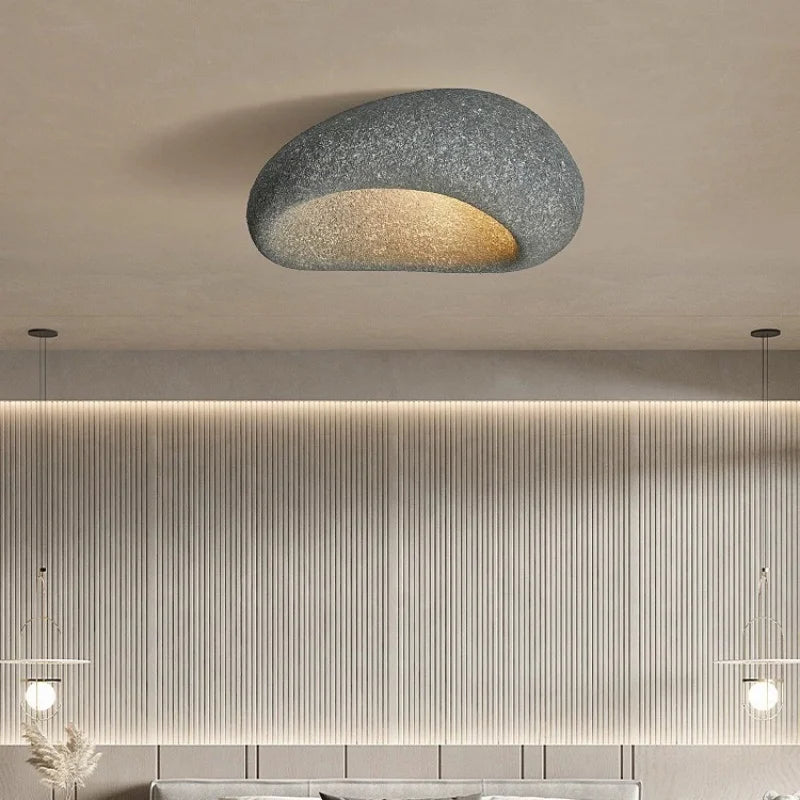 Nordic Minimalist Wabi Sabi Style Affordable Luxury Chandelier Cream Style Bedroom Ceiling Lights Lustre Home Decor LED Fixtures